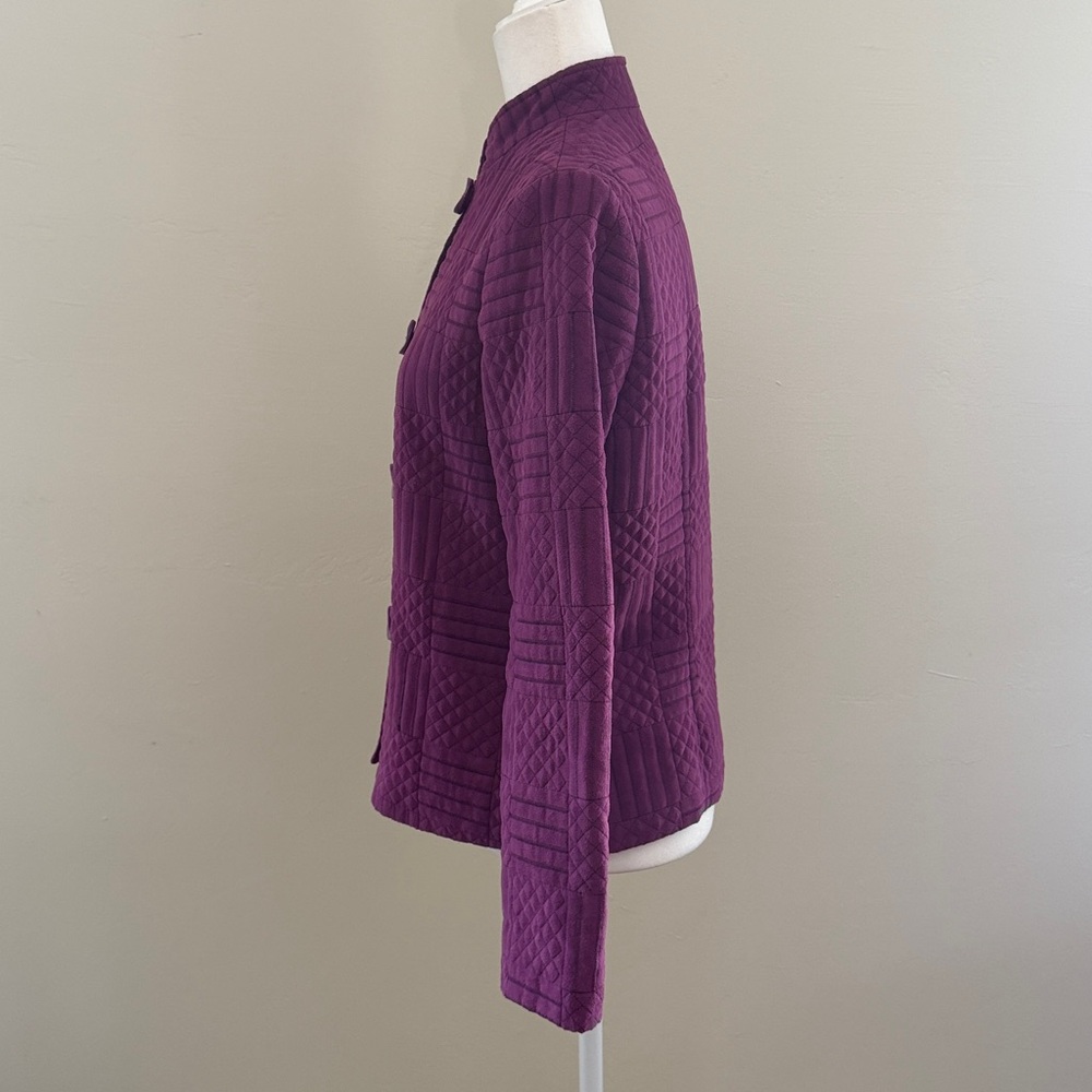 Multiples Women's Small Purple Jacket - image 3